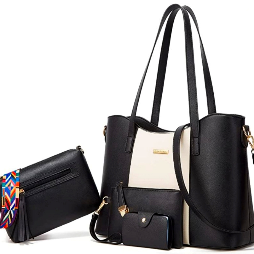 **NWOT** Elim & Paul - 4 piece Purse/Tote Handbag Set